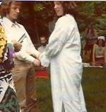 [ Allan and Dodie marrying, 1974 ]