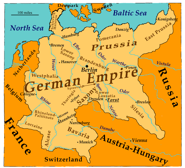 1800s german empire