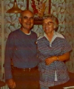 [ Harry and Mary in Blackstone, Massachusetts, September 1975 ]