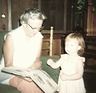 [ Mary and Oona, Chichester, NY, 20 August 1976 ]