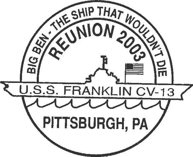 [ Logo for Franklin Reunion in Pittsburgh 2003 ]